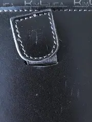 Vorschaubild 2 von KimLuca Leder Handyhülle iPhone 4 Schutzhülle Tasche Schwarz Klassisch