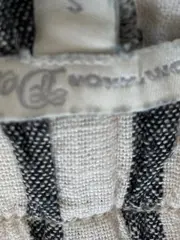 Vorschaubild 3 von Damen Stoffhose S Gestreift Leinen Casual