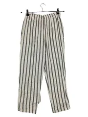 Vorschaubild 1 von Damen Stoffhose S Gestreift Leinen Casual