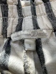 Vorschaubild 2 von Damen Stoffhose S Gestreift Leinen Casual