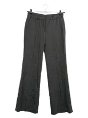 Vorschaubild 1 von Damen Stoffhose Business Grau Leinen Gr. XS W26/34