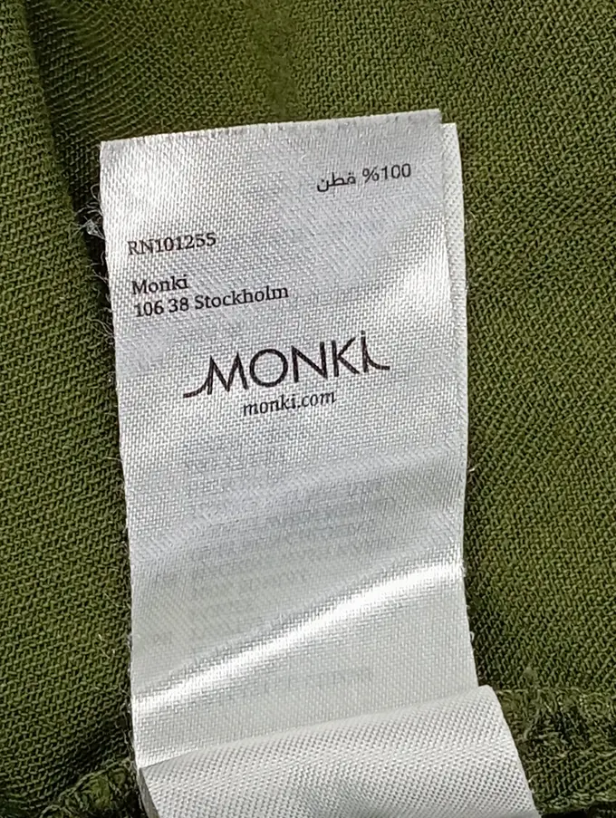 MONKI Blusenkleid Bild 5