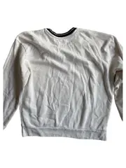 Vorschaubild 4 von Sweatshirt Herren Weiß XL Logo Print Stickerei Baumwolle Freizeit