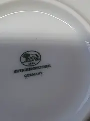 Vorschaubild 2 von Unterteller Porzellan Klassisch Weiß 14 cm Uni