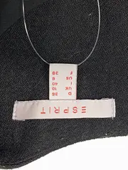 Vorschaubild 3 von Businesskleid Damen Gr. 36/S Schwarz Elegant Kurzarm Etuikleid Büro