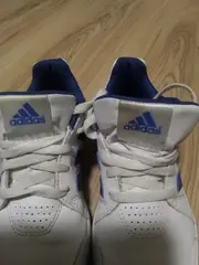 Vorschaubild 4 von Sneaker Low Kinder Gr. 31 Weiß Blau Sportschuhe Turnschuhe