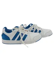 Vorschaubild 1 von Sneaker Low Kinder Gr. 31 Weiß Blau Sportschuhe Turnschuhe