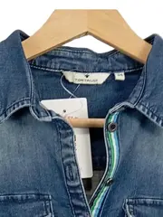 Vorschaubild 6 von Jeanskleid Damen Gr. 34/XS Blau Casual Denim Kleid