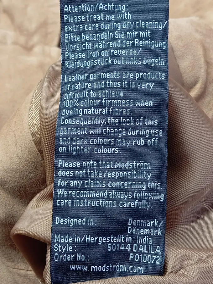 MODSTROEM Lederjacke Bild 5