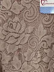 Vorschaubild 9 von Be Mammy Damen Spitzenkleid Festlich Rosa Gr. XL Elegant Schleife