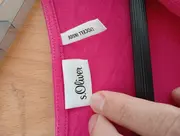 Vorschaubild 4 von Damen T-Shirt Gr. 36 Pink Casual Lyocell V-Ausschnitt