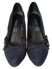 Vorschaubild 2 von Damen Pumps Gr. 41 Blau Elegant Absatzschuhe Business