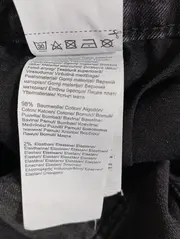 Vorschaubild 5 von Damen Jeans Slim Fit Grau Gr. 36/S Baumwolle Elasthan Freizeit