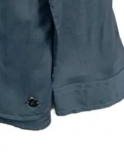 Vorschaubild 3 von Hemdbluse Damen Grau Langarm Viskose Gr. 42/XL Casual Uni