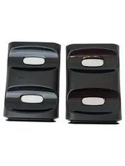 Vorschaubild 1 von Recyline Kühlschrank Organizer Schwarz 2er Set Kunststoff