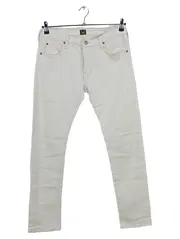 Vorschaubild 1 von Herren Jeans Hose Straight Leg Beige Größe 33x32