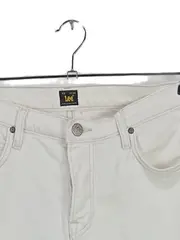 Vorschaubild 2 von Herren Jeans Hose Straight Leg Beige Größe 33x32