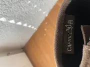 Vorschaubild 3 von Damen Stiefelette Wildleder Braun Gr. 37.5 Reißverschluss Blockabsatz