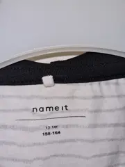 Vorschaubild 5 von Kinder Pullover Gr. 158/164 Mehrfarbig Gestreift Kapuze Brusttasche