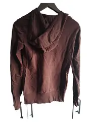 Vorschaubild 4 von Damen Kapuzenpullover Hoodie Gr. 34/XS Braun Casual