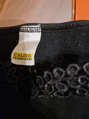 Vorschaubild 3 von Damen Top Spaghettiträger Spitze Schwarz Gr. XS 34