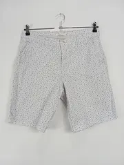 Vorschaubild 2 von Damen Shorts Gr. 38 Weiß Blumenmuster Casual Sommer