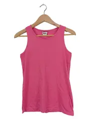 Vorschaubild 1 von Kinder Basic Top Tanktop Pink Gr. 158-164 Baumwolle