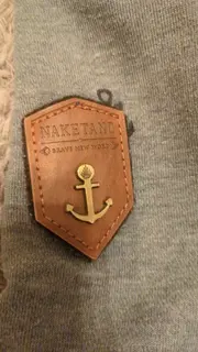 Vorschaubild 6 von Hoodie Herren Gr. S Grün Anker Muster Kapuzenpullover Maritim