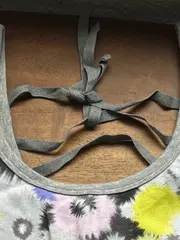 Vorschaubild 3 von Damen Top Gr. 38/M buntes grafisches Muster Baumwolle Elasthan