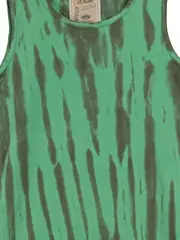 Vorschaubild 4 von Kinder Tanktop Gr. 128 Grün Batikmuster Ärmellos