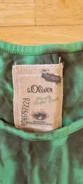 Vorschaubild 5 von Kinder Tanktop Gr. 128 Grün Batikmuster Ärmellos