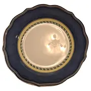 Vorschaubild 1 von Medley Unterteller Blau Gelb Porzellan 11 cm