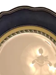 Vorschaubild 3 von Medley Unterteller Blau Gelb Porzellan 11 cm