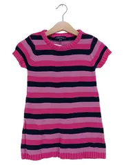 Vorschaubild 1 von CUBE Kinder Freizeitkleid Gr. 92/98 Gestreift Mehrfarbig Baumwolle