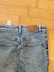 Vorschaubild 2 von Jeans Slim Fit Damen Blau W24 L26 Baumwolle
