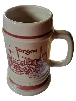 VEB STEINGUTWERK TORGAU Bierkrug