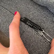 Vorschaubild 2 von Damen Faltenrock Gr. 38/M Grau Modern Midirock