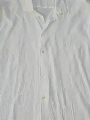 Vorschaubild 4 von Herren Freizeithemd Kurzarm Weiß XL Casual Viskose Polyamid
