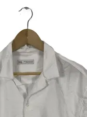 Vorschaubild 3 von Herren Freizeithemd Kurzarm Weiß XL Casual Viskose Polyamid