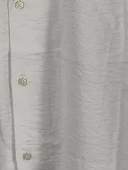 Vorschaubild 5 von Herren Freizeithemd Kurzarm Weiß XL Casual Viskose Polyamid