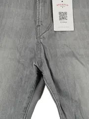 Vorschaubild 3 von Herren Jeans Shorts Größe 29 Grau Casual Denim