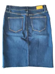 Vorschaubild 2 von Jeansrock Damen Gr. 38 Blau Casual Midirock Baumwolle