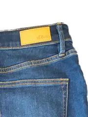 Vorschaubild 5 von Jeansrock Damen Gr. 38 Blau Casual Midirock Baumwolle