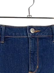 Vorschaubild 3 von Jeansrock Damen Gr. 38 Blau Casual Midirock Baumwolle