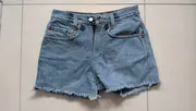 Vorschaubild 2 von Damen Jeans Shorts W34 Blau Casual Denim Hotpants