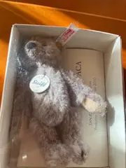 Vorschaubild 2 von Alpaca Teddybär Kuscheltier Club 2010 Sammler Grau 10cm