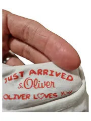 Vorschaubild 4 von Mädchen Langarmshirt Gr. 62 Weiß mit Schnecke Kirsche Motiv