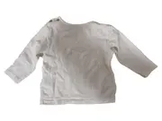 Vorschaubild 3 von Mädchen Langarmshirt Gr. 62 Weiß mit Schnecke Kirsche Motiv