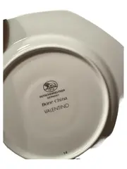 Vorschaubild 3 von Valentino Unterteller Porzellan Weiß 16 cm Elegant
