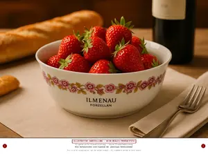 ILMENAU PORZELLAN Servierschüssel